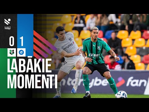 28. kārta: FK Auda 0:1 FC RFS (Labākie momenti)