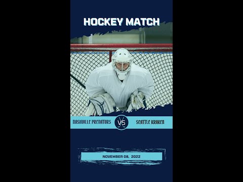 Nashville Predators vs Seattle Kraken, Scores Last Night Game. (Nov. 08, 2022). #shorts