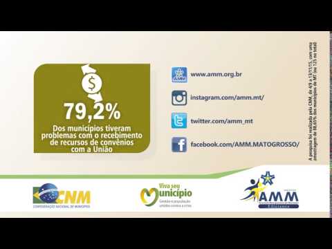 AMM - A Crise Financeira nos Municípios de MT| RECURSOS DA UNIÃO