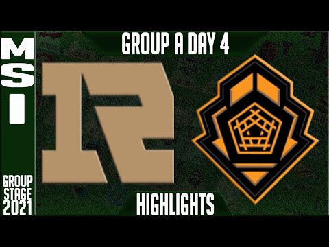RNG vs PGG Highlights | MSI 2021 Day 4 Group A | Royal Never Give Up vs Pentanet GG