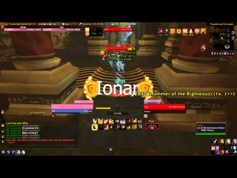 Protection Paladin solo Halls of Lightning Heroic at lvl 80