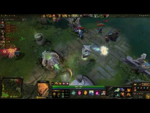 w33 Dota 2 Sick Invoker vs Badman Spectre || Highlights 8k MMR