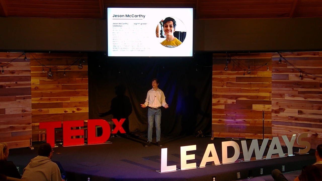 Way I Overcame Fear | Jeson McCarthy | TEDxLeadways School