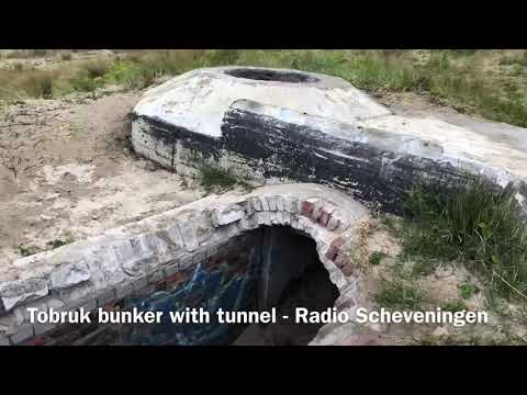 Tobruk bunker with dangerous tunnel - Scheveningen