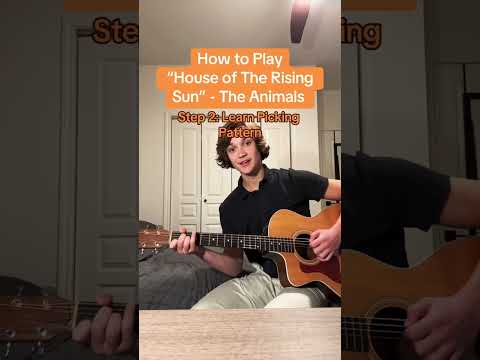 How to Play “House of The Rising Sun” - The Animals 🎸 #shorts #guitartutorial