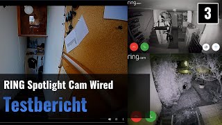 RING Spotlight Cam Wired im Test - Überwachungskamera mit Licht - Testaufnahmen (2)