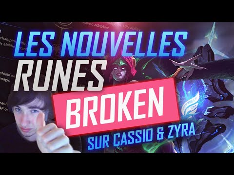 SARDOCHE - LES RUNES BROKEN POUR CASSIOPEIA (ET ZYRA MID)