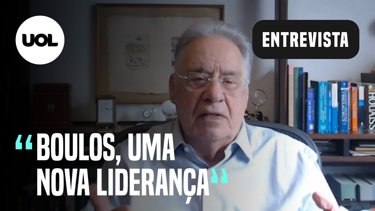 Boulos "parece uma nova liderança", diz FHC
