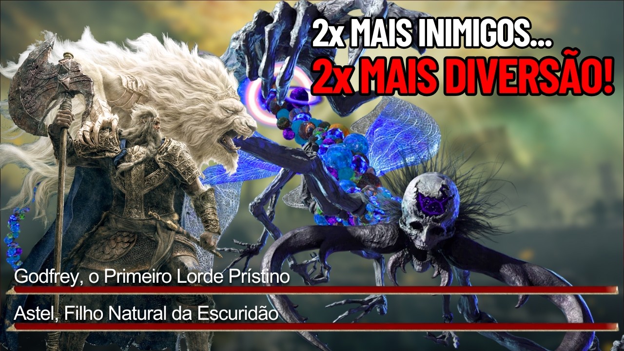 Eu DUPLIQUEI e RANDOMIZEI todos os CHEFES do Elden Ring