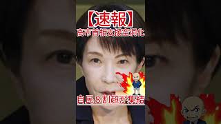 自民８割超が集結 高市首相支援空洞化
