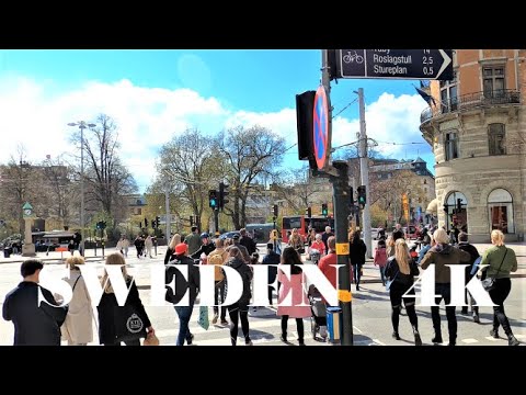 STOCKHOLM WALK 4K: Nybrogatan