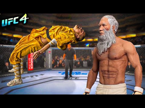 Old Bruce Lee vs. Yellow Scorpion (EA sports UFC 4)