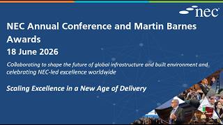 NEC Annual Conference and Martin Barnes Awards 2026 | Highlights