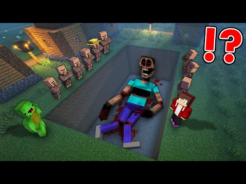 We Found A Scary Buried Giant's Body in Minecraft