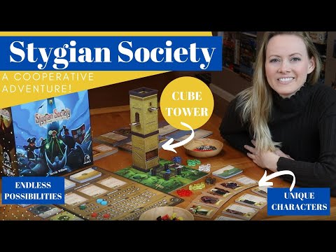 Review and Play by Play of The Stygian Society: A Cooperative Fantasy Climb Full of Adventure