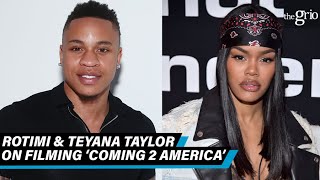 Teyana Taylor & Rotimi on 'Coming 2 America' video