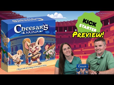 Cheesar's Arena - Coming To #Kickstarter