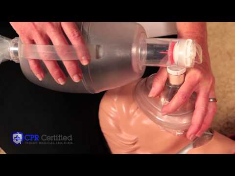 Cpr with an ambu bag video