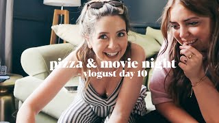 Pizzas With The Family & Movie With Mark ad | Vlogust Day 10