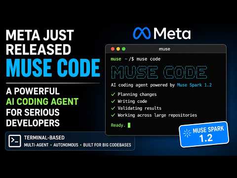 Meta Just Released Muse Code – A Powerful Multi-Agent AI Coding Agent!