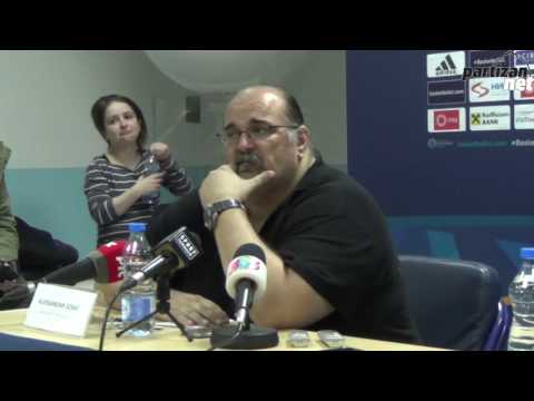 KZŠ posle utakmice KK Partizan NIS - Stelmet Zielona Gora