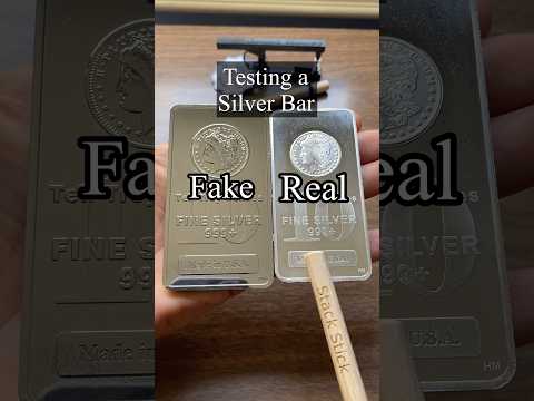Testing a Silver Bar