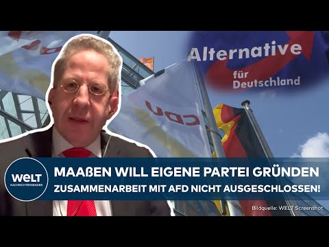 DEUTSCHLAND: Ex-Verfassungsschutzchef Hans-Georg Maaßen will eigene Partei gründen