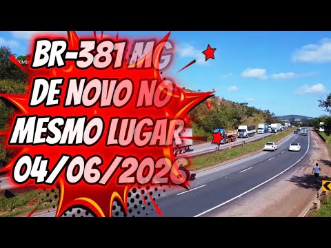 🚨 Tragédia na BR-381: Grave Acidente Interdita Trecho da Fernão Dias em Itatiaiuçu-MG | 04/06/2026