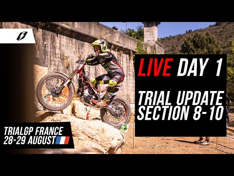 Jitsie - TrialGP Cahors France 2021 - LIVE Day 1 Trial Update 2 section 8-10