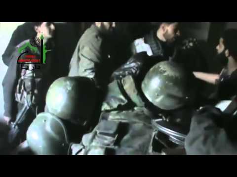 اغتنام أسلحة وذخائر من قبل كتيبة سعد بن أبي وقاص في مدينة داريا في محافظة ريف دمشق