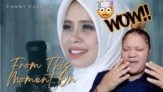 Download lagu VANNY VABIOLA - FROM THIS MOMENT ON | Shania Twain Cover| 'REACTION' #vannyvabiola #cover #reaction mp3