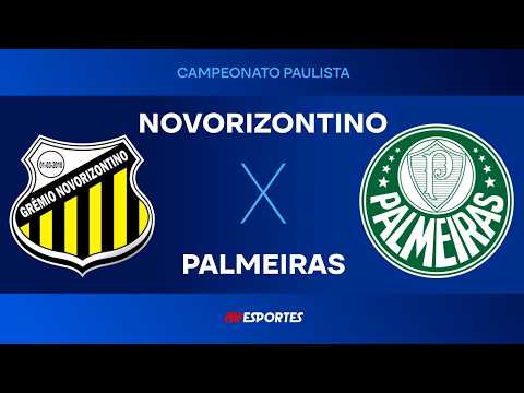 Novorizontino x Palmeiras - AO VIVO - 08/03/2026 - Campeonato Paulista 2026