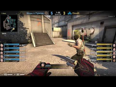 CS:GO POV Demo Cloud9 autimatic (30/19) vs NiP (de_overpass)
