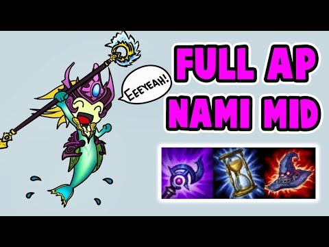 FULL AP NAMI MID! CLOSEST GAME I'VE EVER PLAYED IN MY LIFE | League of Legends