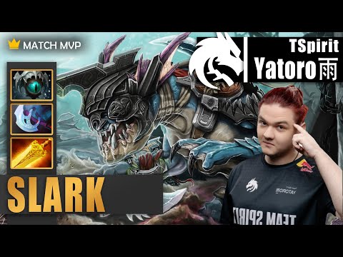 Slark Safelane | TSpirit.Yatoro | LOST LANE BUT STILL COMEBACK AS A CARRY | 7.34b Gameplay Highlight