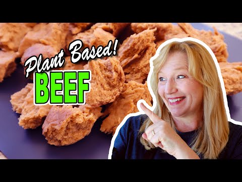 How to Make Plant Based Beef | Shredded Steak, Oil Free Recipe