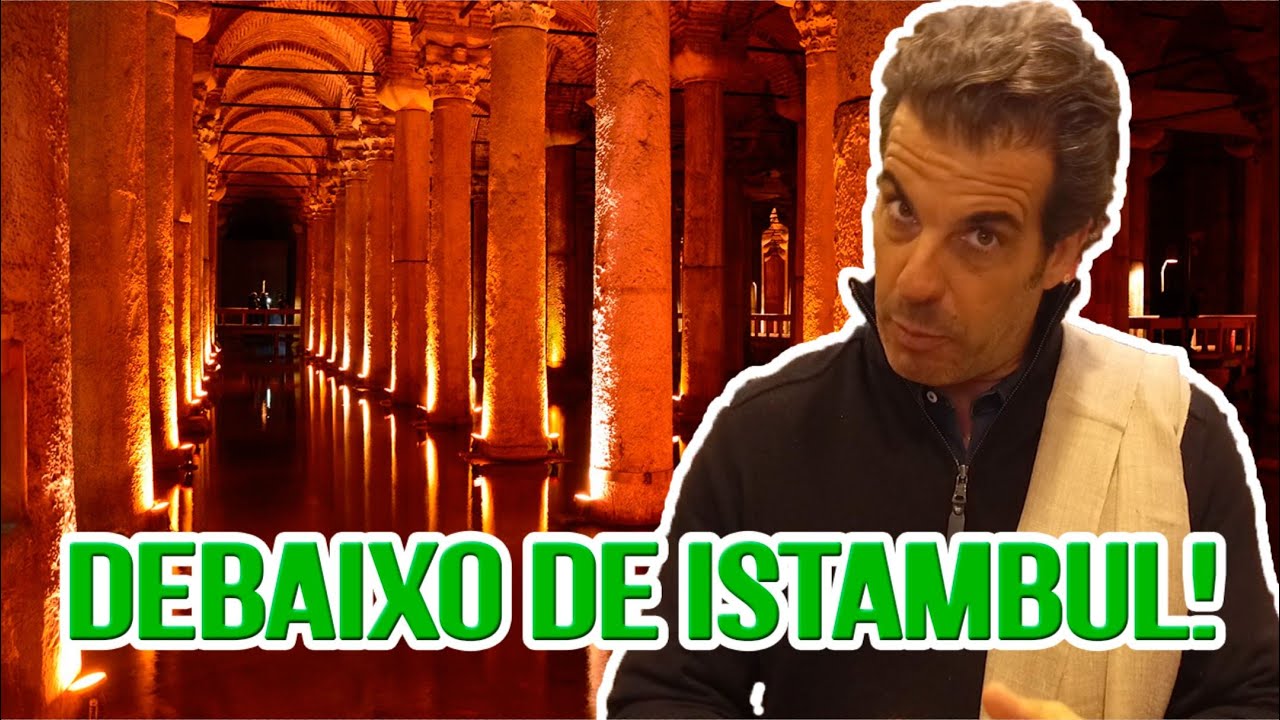 Conhecendo a Cisterna da Basílica, em Istambul