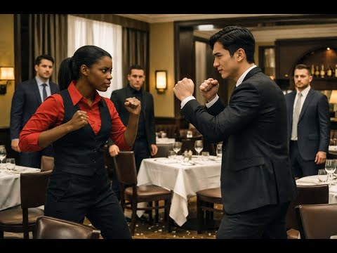 The Arrogant Korean Mafia Boss Challenged Black Waitress To a Fight, Unaware She’s an Elite Boxer
