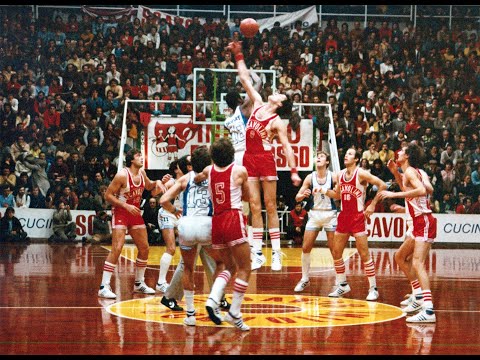 A1 1982/'83 Scavolini Pesaro - Honky Fabriano Basket 95-82