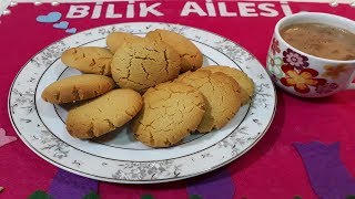 Tahinli Kurabiye Tarifi - Helva Tadında Tahinli Kurabiye Tarifi - Kurabiye Tarifleri