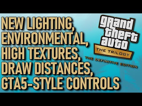 Grand Theft Auto: The Trilogy - The Definitive Edition Will Have GTA5 - Like Controls and Aiming!