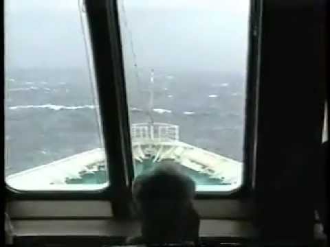 Thumbnail for P&O Pacific Sky in big seas off Sydney, July 2001