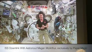 ISS Direct Downlink With Astronaut Megan Mcarthur | Live Conversation With Astronaut Megan Mcarthur video
