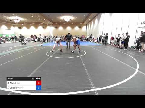 187 Lbs Rr Rnd 1 - Denarii Mickel, Bad Karma Vs Alexander Salsbury, Curby 3 Style Wrestling Club 5