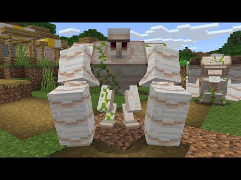 How to Upgrade an IRON GOLEM in Minecraft