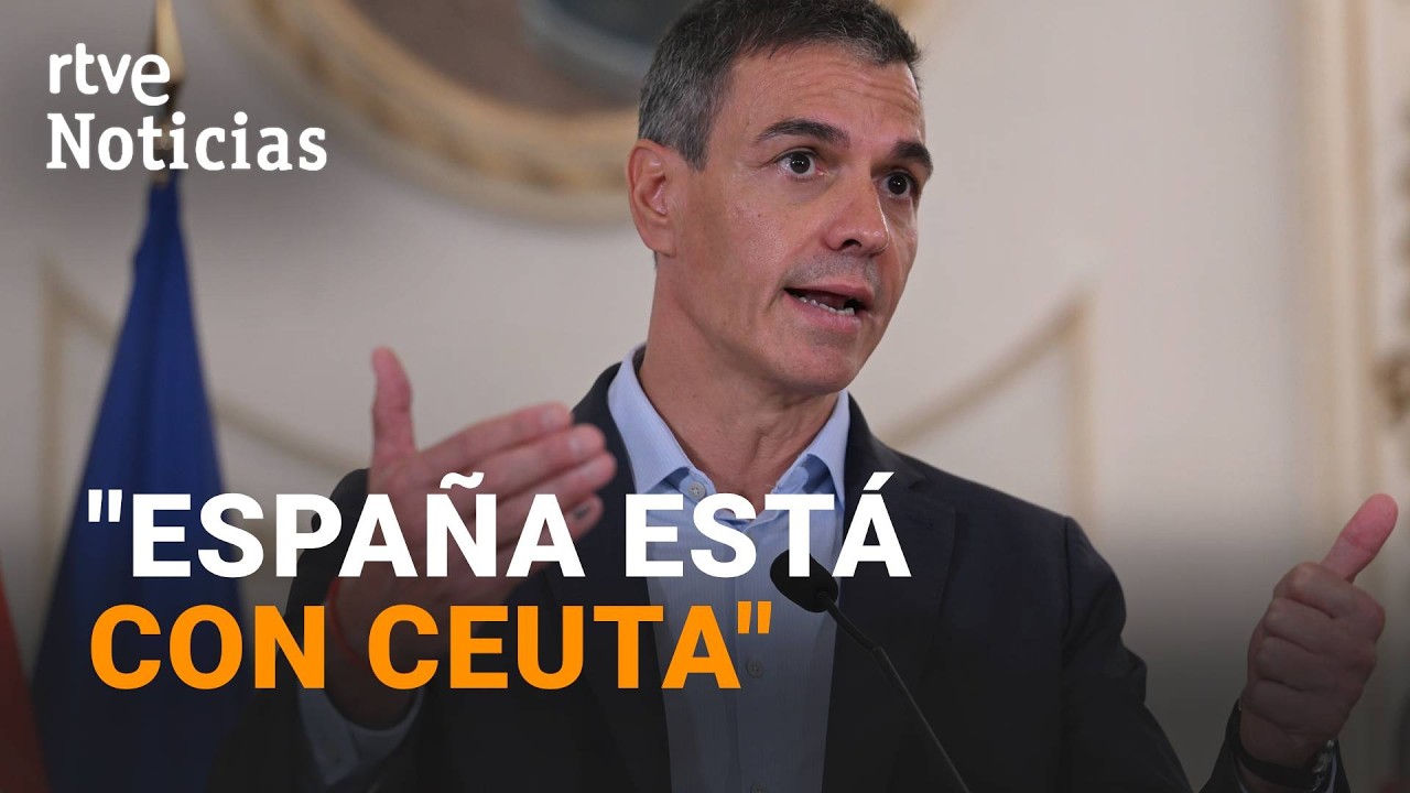 Crisis migratoria en Ceuta | Sánchez denuncia la «violación de la integridad territorial de España»