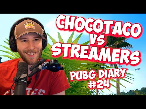 ChocoTaco vs Streamers | Streamer Vs Streamer | PUBG DIARY #24