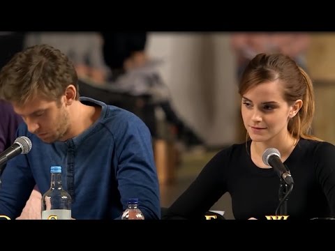 First Look At Emma Watson & Dan Stevens As Beauty & The Beast