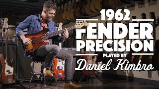 Video thumbnail for 1962 Fender Precision Bass played by Daniel Kimbro by Carter Vintage Guitars