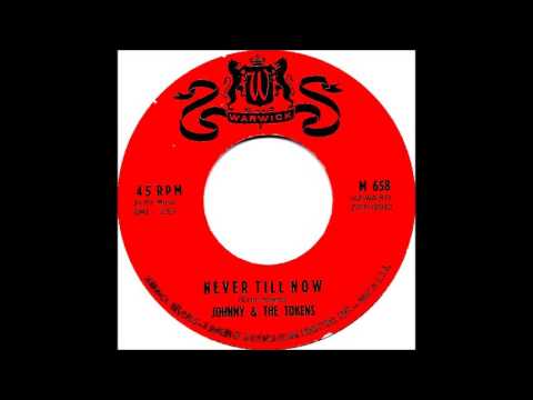 The Taste Of A Tear /  Never Till Now  -  Johnny & The Tokens    1961 Warwick  – M 6